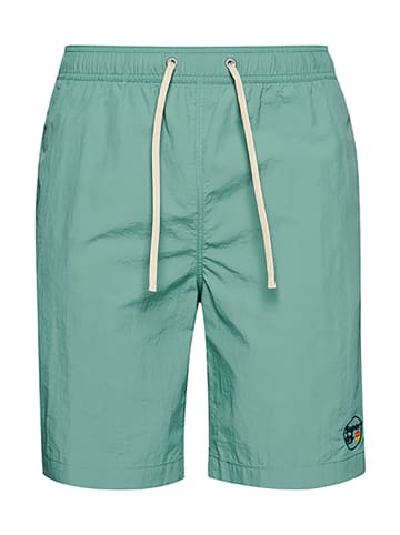 Superdry Badeshorts in Mint