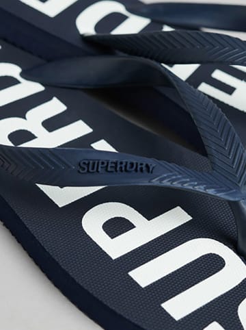 Superdry Teenslippers donkerblauw