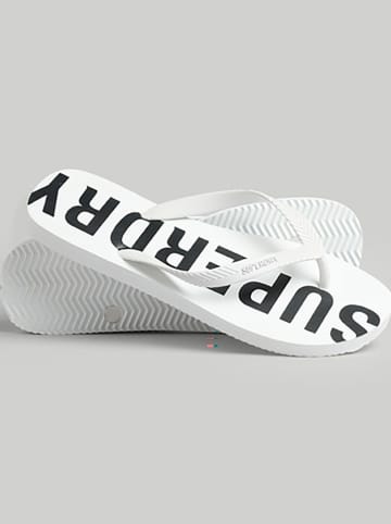 Superdry Zehentrenner in Weiß