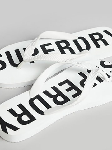 Superdry Zehentrenner in Weiß