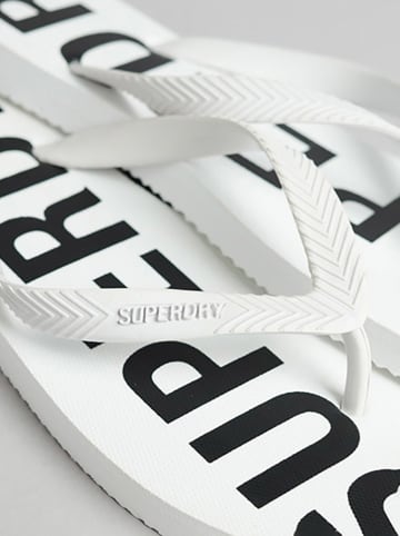 Superdry Zehentrenner in Weiß