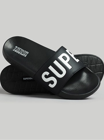 Superdry Slippers zwart