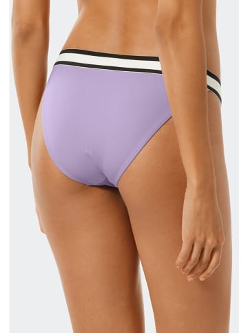 Schiesser Figi bikini w kolorze fioletowym