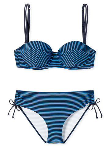 Schiesser Bikini w kolorze niebieskim