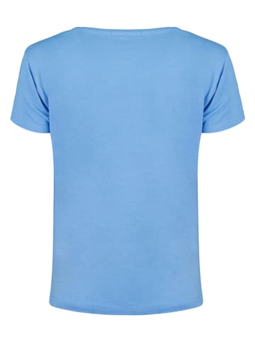 Geographical Norway Koszulka "Jassy" w kolorze niebieskim