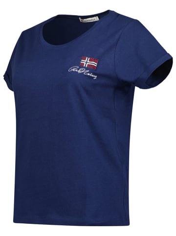 Geographical Norway Shirt "Juderaisin" in Dunkelblau