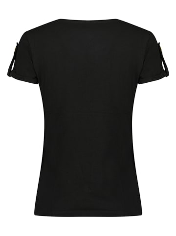 Geographical Norway Koszulka "Joloua" w kolorze czarnym