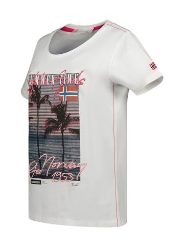 Geographical Norway Shirt "Jorgina" in Weiß
