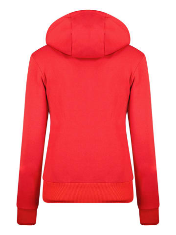 Geographical Norway Hoodie "Feratia" in Rot