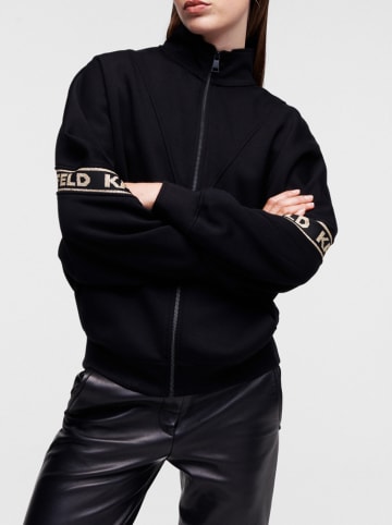 Karl Lagerfeld Bluza w kolorze czarnym