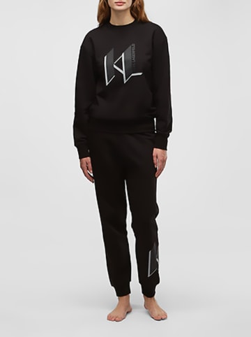 Karl Lagerfeld Uniseks sweatshirt zwart