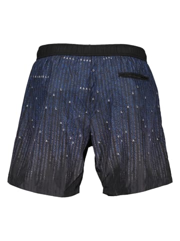 Karl Lagerfeld Zwemshort donkerblauw
