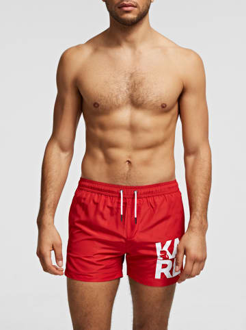 Karl Lagerfeld Zwemshort rood