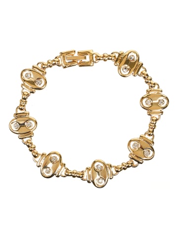 MENTHE À L'O Vergold. Armband mit Kristallen