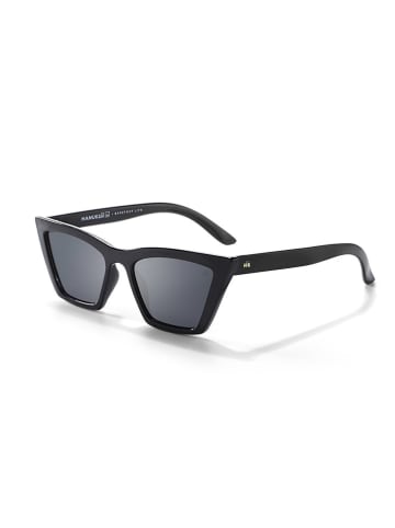 HANUKEII Damskie okulary przeciwsłoneczne "Pacific" w kolorze czarnym