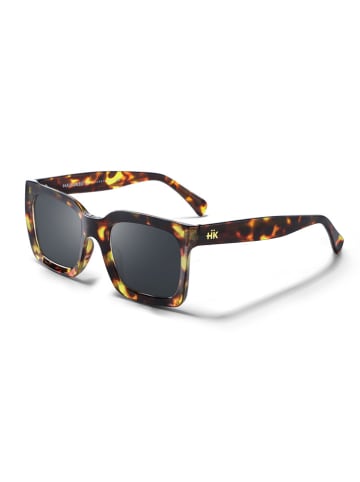 HANUKEII Damen-Sonnenbrille "Hyde" in Braun/ Schwarz