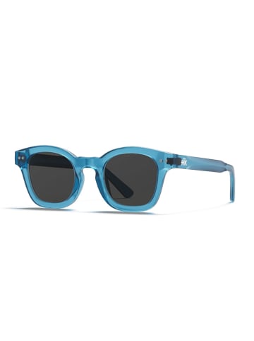 HANUKEII Unisex-Sonnenbrille "Tarifa" in Blau/ Schwarz
