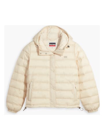 Levi´s Doorgestikte jas crème