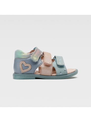 Lasocki Leder-Sandalen in Hellblau