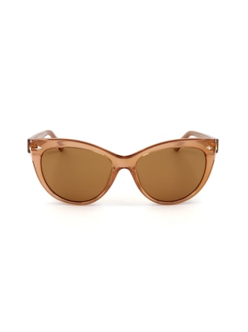 Swarovski Damen-Sonnenbrille in Transparent-Braun