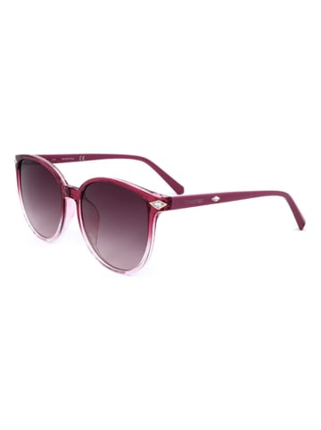 Swarovski Dameszonnebril roze/bordeaux