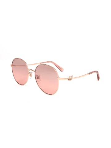 Swarovski Damen-Sonnenbrille in Gold/ Rosa