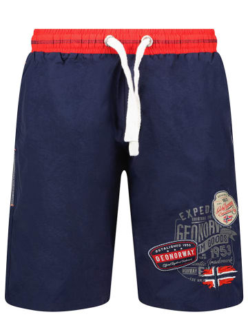 Geographical Norway Zwemshort "Qellower" donkerblauw