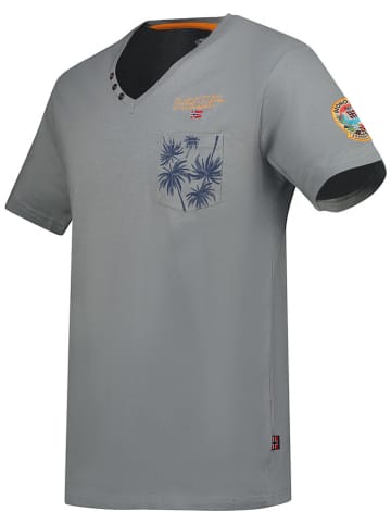 Geographical Norway Shirt "Jibo" grijs