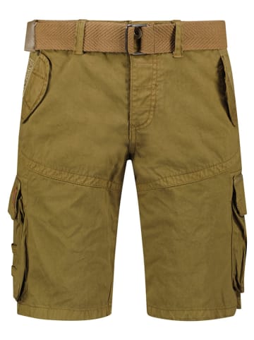 Geographical Norway Bermudy w kolorze khaki