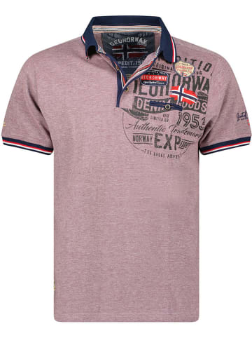 Geographical Norway Poloshirt "Kollower" in Rosa