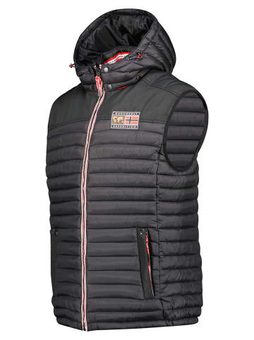 Geographical Norway Doorgestikte bodywarmer "Vadalmo" zwart