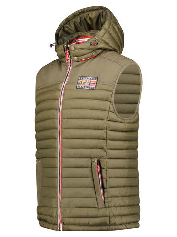 Geographical Norway Steppweste "Vadalmo" in Khaki