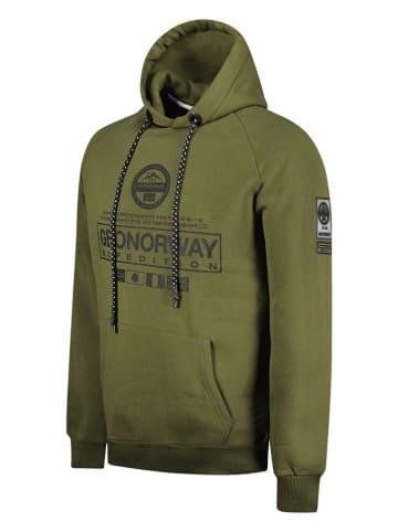 Geographical Norway Hoodie "Gozalo" kaki