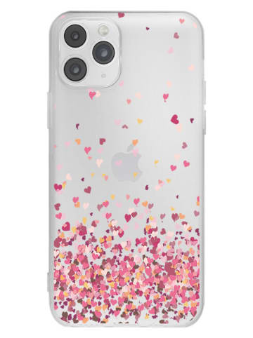 BERRIEPIE Case voor iPhone transparant/roze