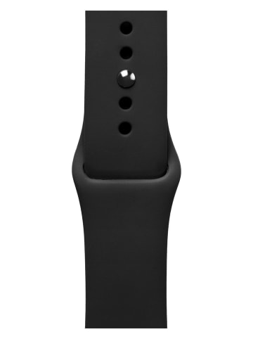 BERRIEPIE Wymienny pasek  w kolorze czarnym do Apple Watch 42/ 44/ 45/ 49 mm