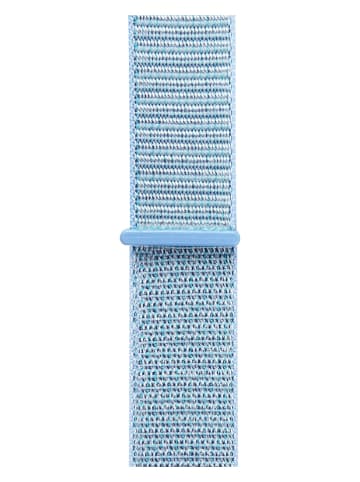 BERRIEPIE Wechselarmband für Apple Watch 42/ 44/ 45/ 49 mm in Blau/ Hellblau