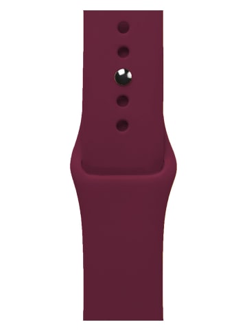 BERRIEPIE Wymienny pasek w kolorze ciemnoczerwonym do Apple Watch 38/ 40/ 41 mm
