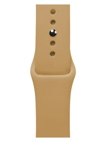 BERRIEPIE Wymienny pasek w kolorze jasnobrązowym do Apple Watch 42/ 44/ 45/ 49 mm