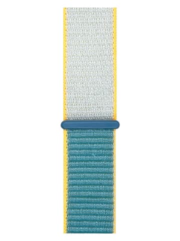 BERRIEPIE Wechselarmband für Apple Watch 38/ 40/ 41 mm in Weiß/ Blau