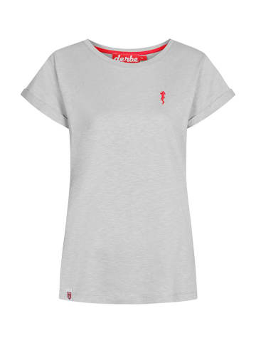 Derbe Shirt in Hellgrau