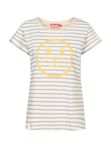 Derbe Shirt grijs/wit