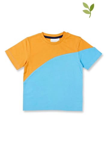Sense Organics Shirt "Dembo" in Hellblau/ Orange