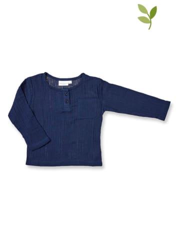 Sense Organics Longsleeve "Plin" donkerblauw