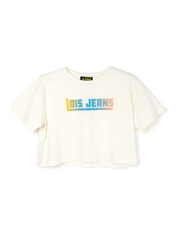 Lois 2tlg. Outfit in Creme/ Hellblau