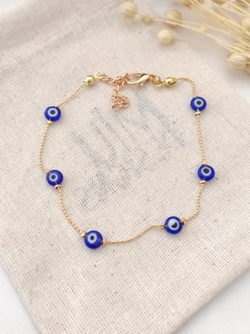 atelier MIU Pozłacana bransoletka z elementami ozdobnymi