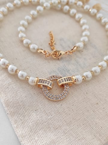 atelier MIU Vergulde ketting met sierelement - (L)42 cm