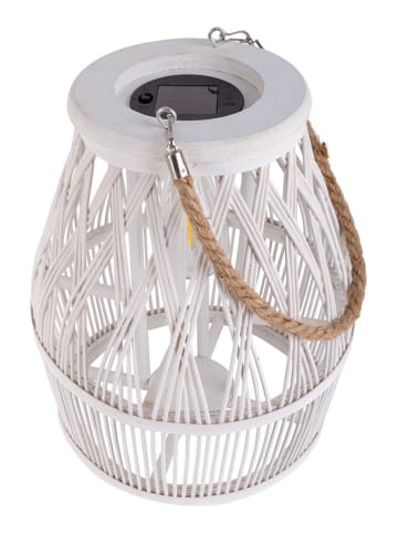 näve Solar-Dekoleuchte "Korbinian" in Weiß