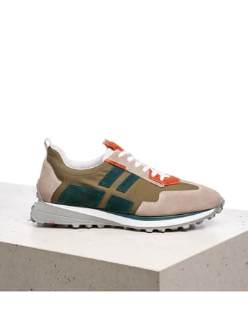 LLOYD Sneakers taupe/oranje