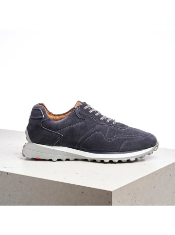 LLOYD Leren sneakers donkerblauw