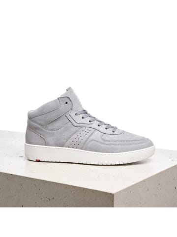 LLOYD Leder-Sneakers in Hellgrau